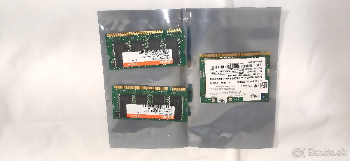 Notebook RAM DDR hynix 256MB 333MHz