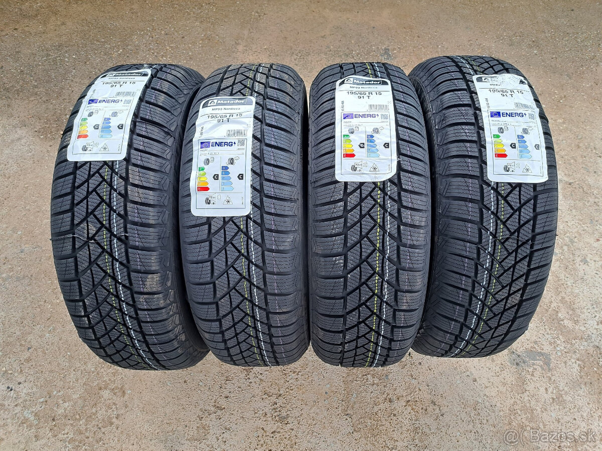 195/65r15 nove zimne pneumatiky matador nordicca