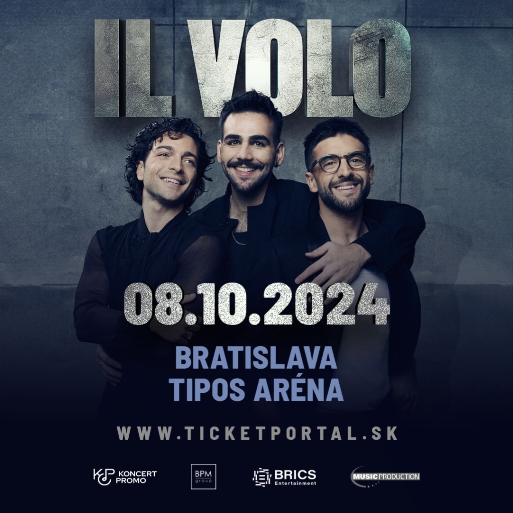 IL VOLO listok 8.10 19:00 2024 Bratislava