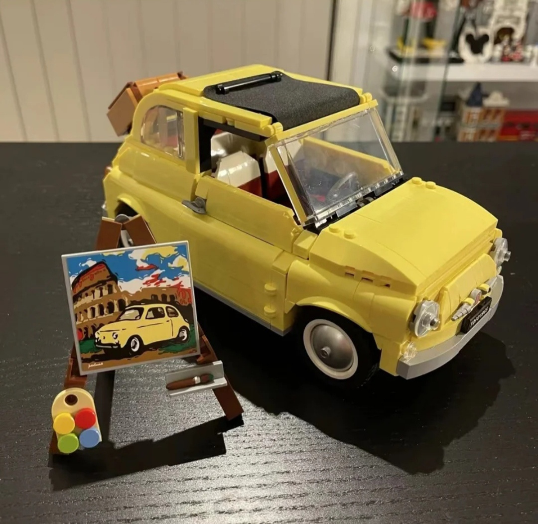 Stavebnice vozu Fiat 500