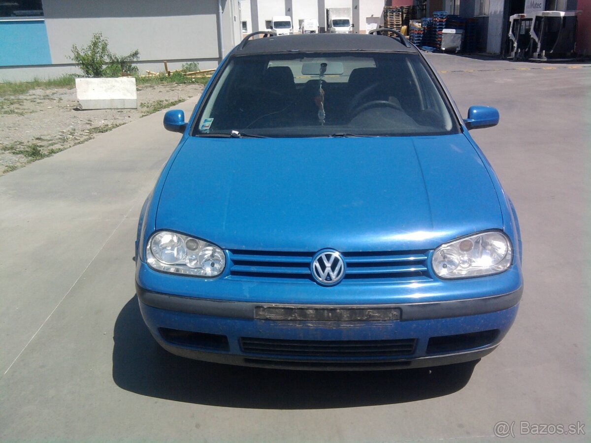 Rozpredam vw golf 4 combi na diely