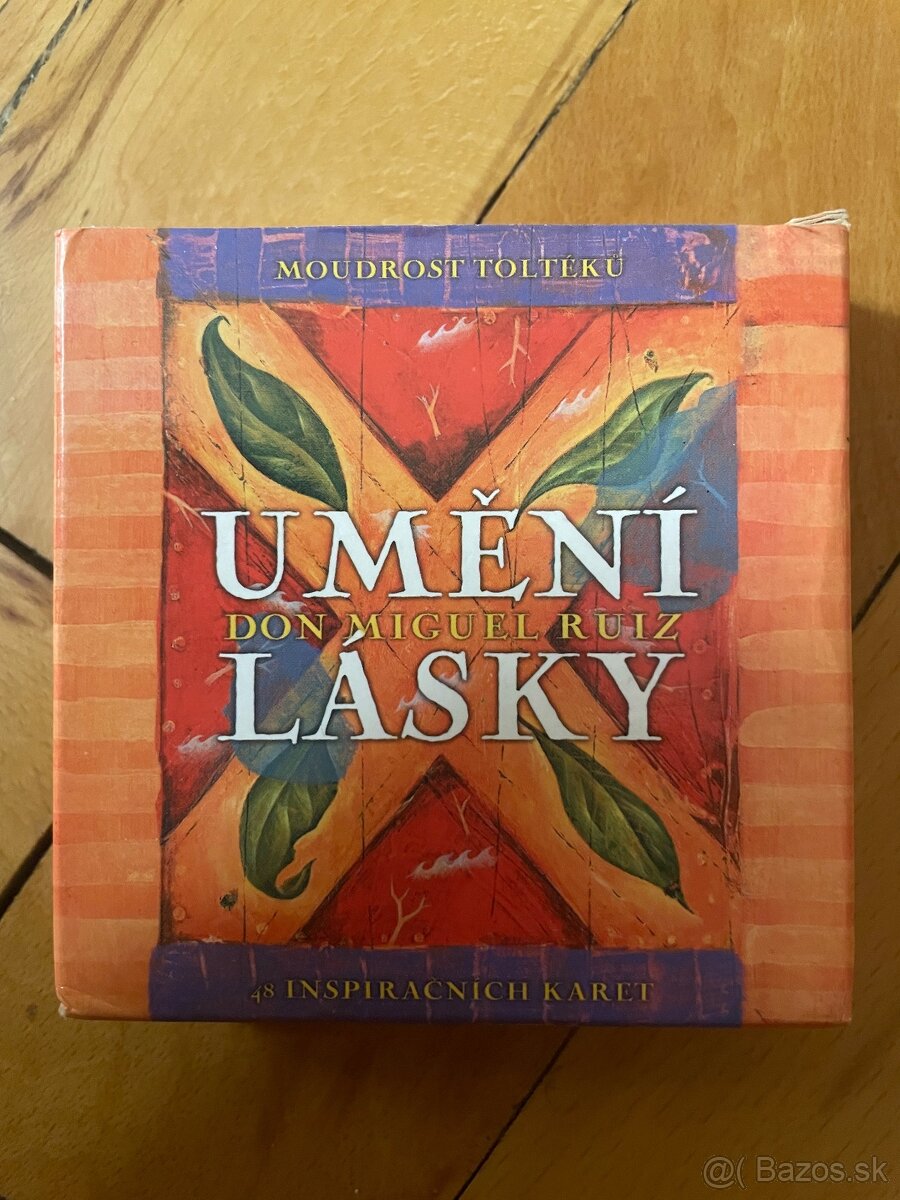 Predam karty Umenie lasky od Don Miguel Ruiz