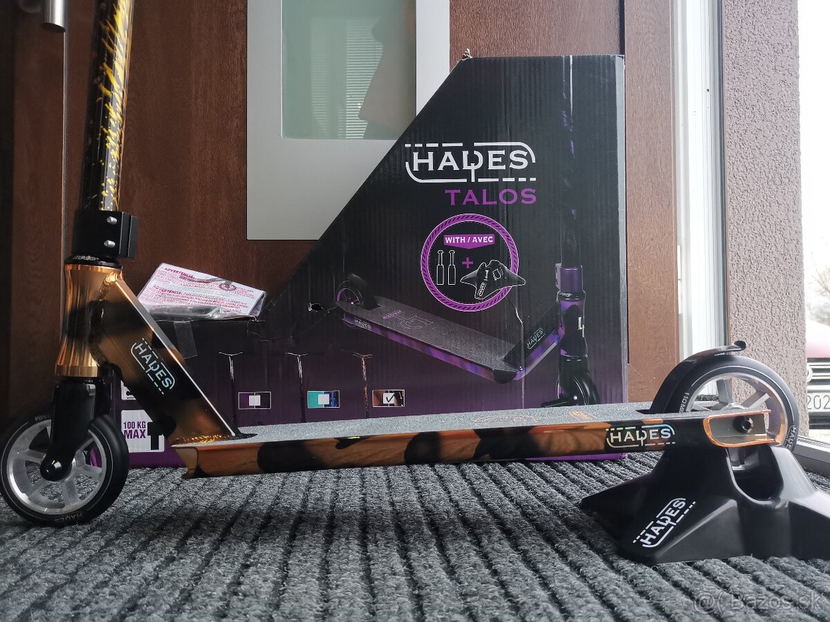 NOVÁ  HADES TALOS Chrome PC:159,90EUR Freestyle Kolobežka