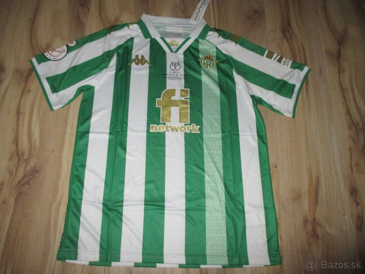 Futbalový dres Betis Sevilla finále Copa del rey