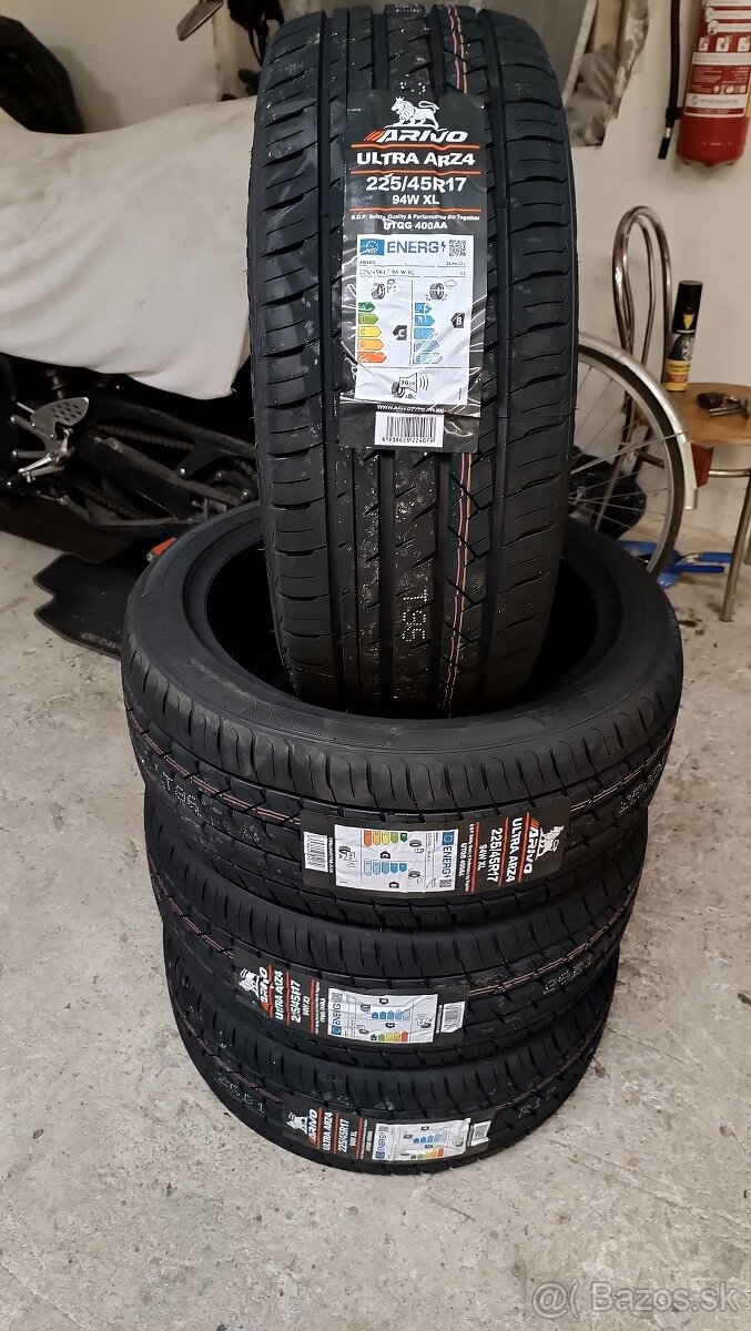 225/45 R17 letné DOT 2024