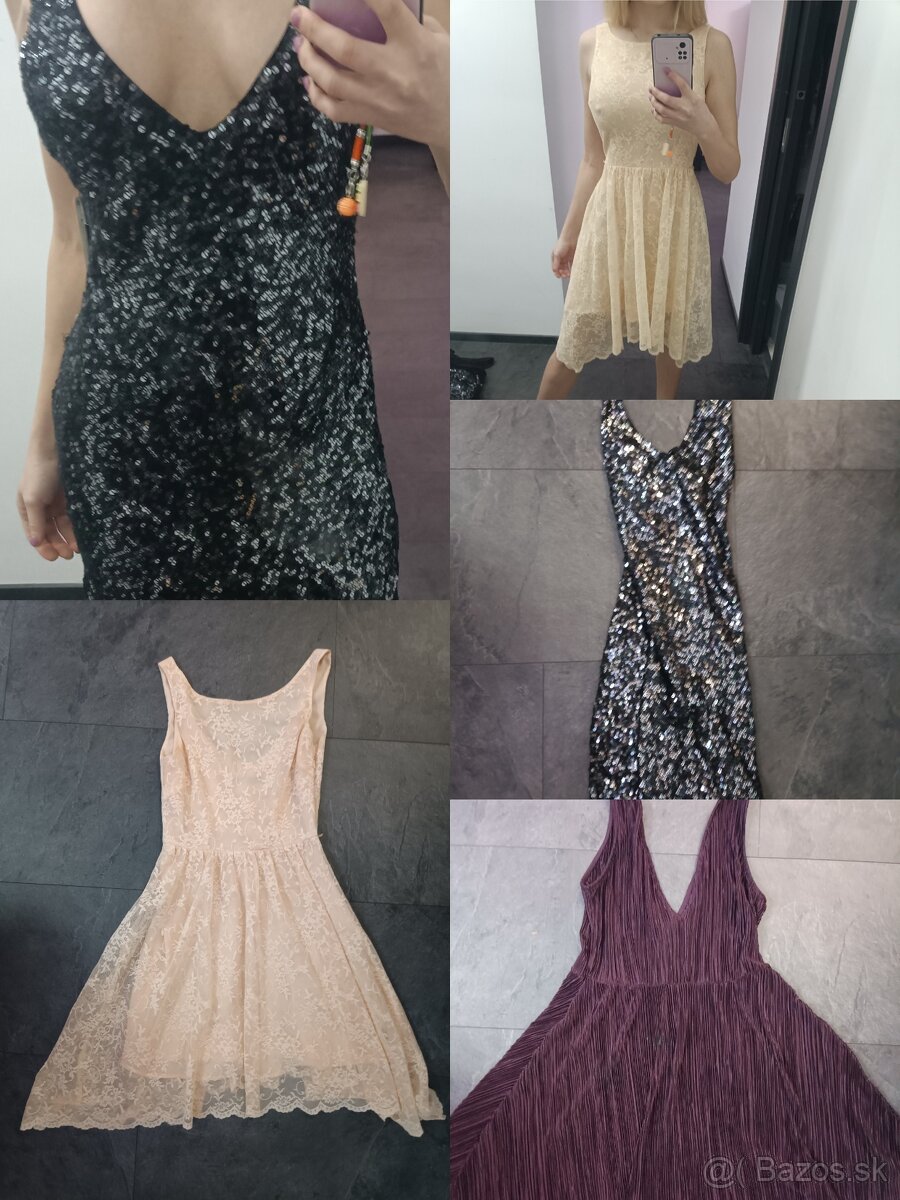 Spoločenské šaty Zara, Mango,H&M