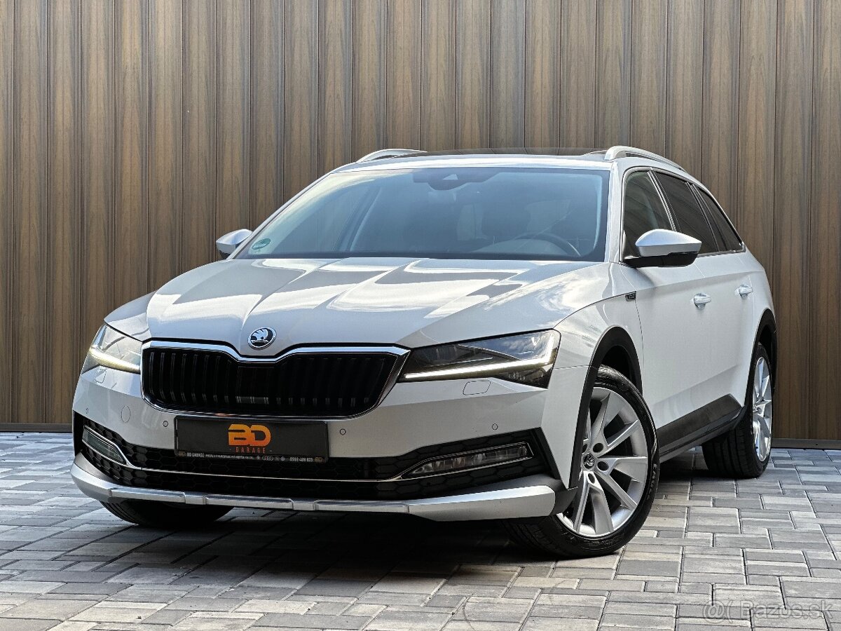 Škoda Superb Scout Model 2022 147kw tdi 4x4 DSG Odpočet DPH