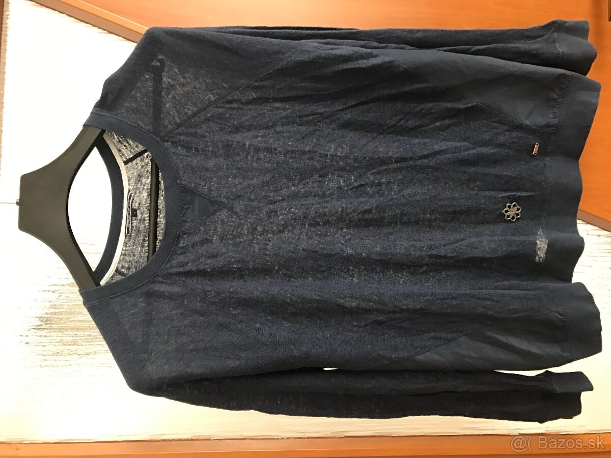 TOMMY HILFIGER originál transparentne tricko S/M