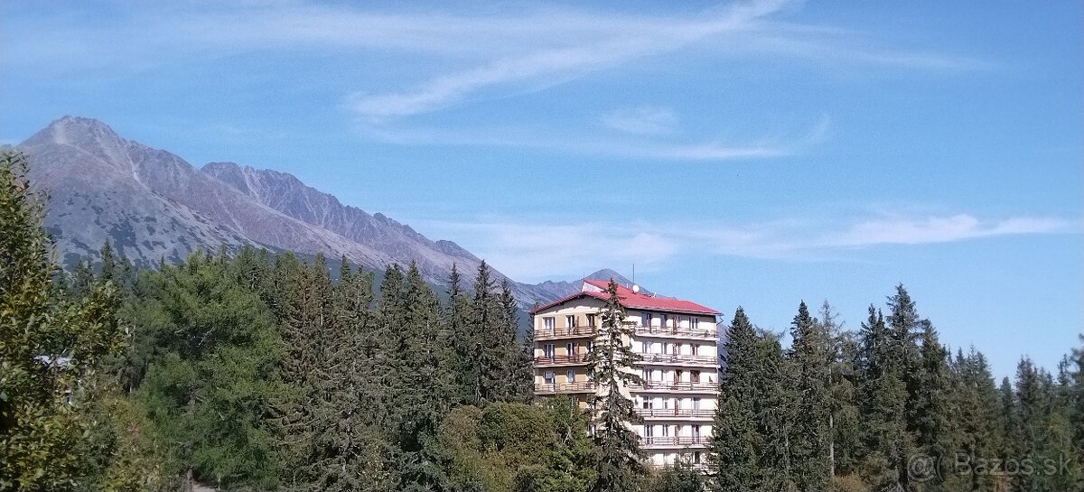 PRENAJMEM 2.IZB BYT V. TATRY ŠTRBSKÉ PLESO SO SUPER VÝHĽADOM