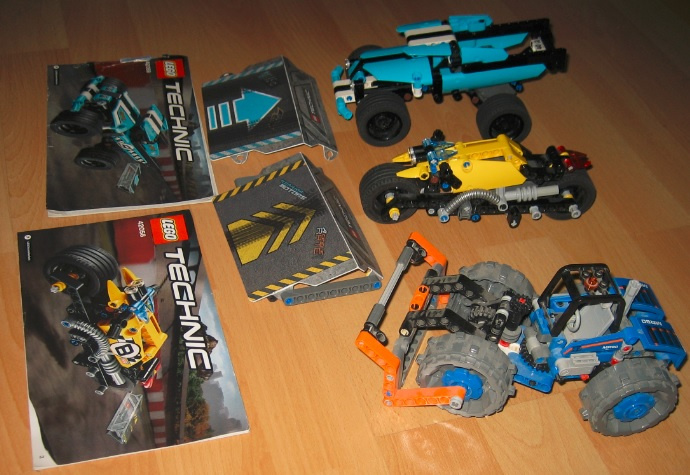 LEGO® Technic 3 sety - spolu za 10€