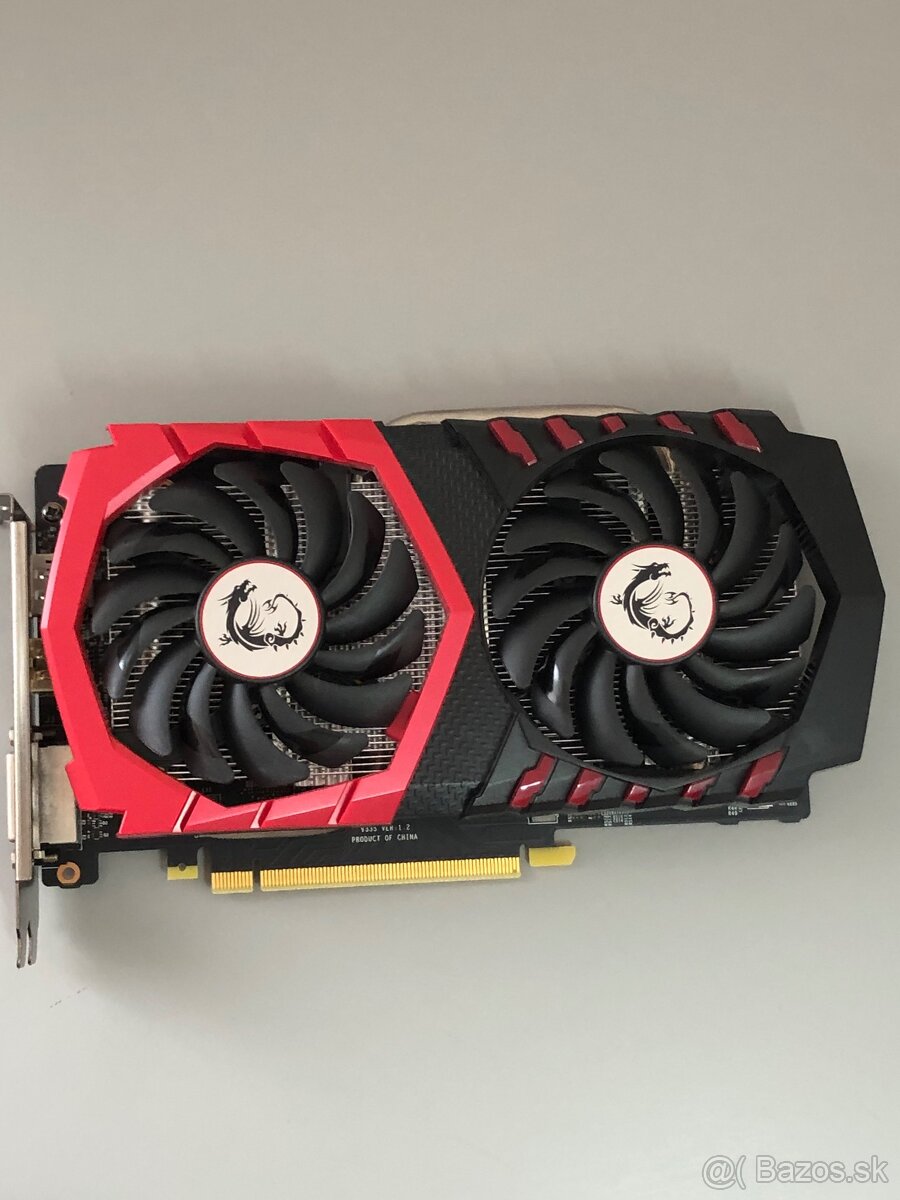 Predám GTX 1050 Ti Gaming X 4gb