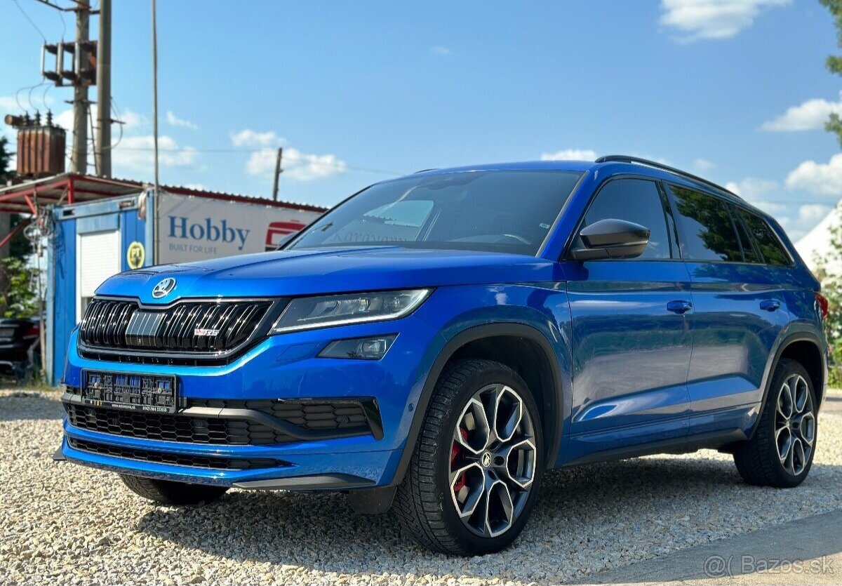 Kodiaq RS 2,0 TDI 4x4 Panoráma 360kamera Webasto Ťažné Top s