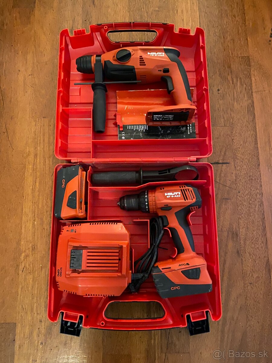 Hilti set - Vrtačka / uťahovačka