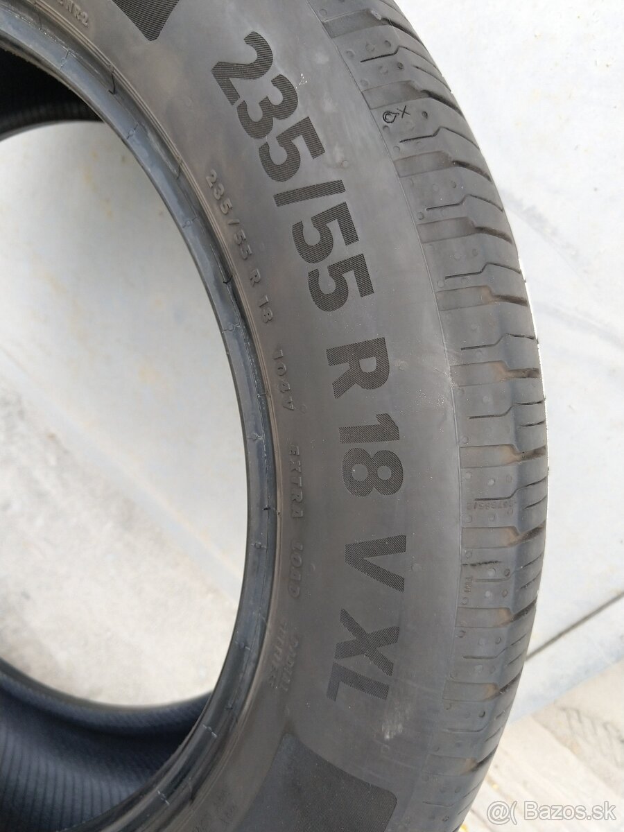 Letné pneumatiky 235/55 R18 Continental EcoContact 6