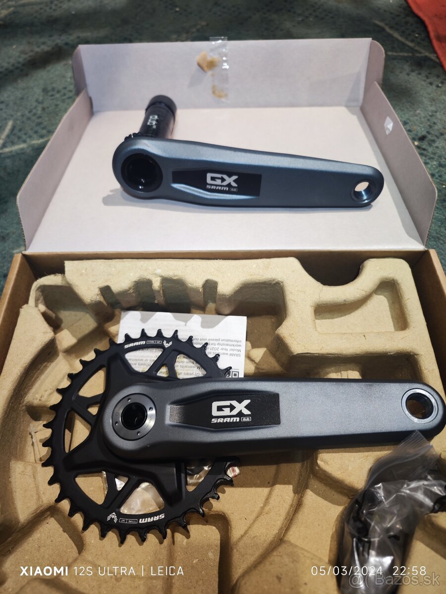 Sram GX Eagle AXS DUB Transmission 34T 175mm