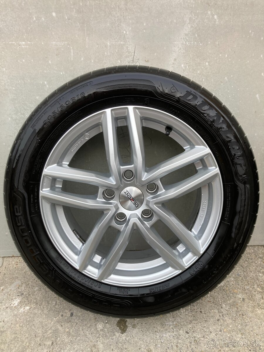 Predám kolesa VW Touran 205/60R16