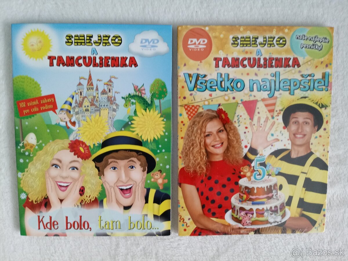 DVD pre deti Smejko a Tanculienka