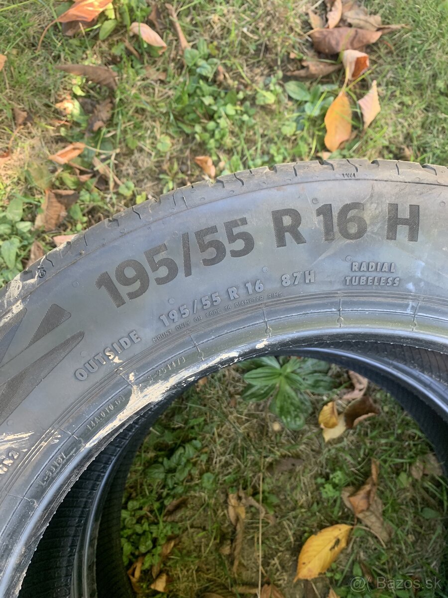 Letné pneu Continental 195/65 R16