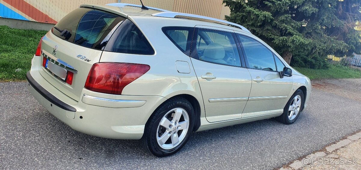 Predám Peugeot 407 SW 1.6 HDI 80kw r.v.2009