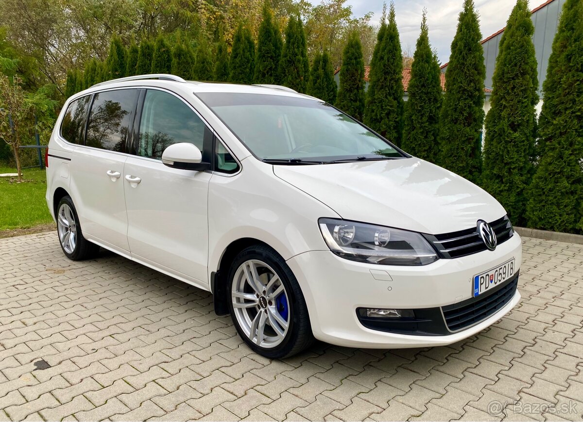 VW Sharan 2.0TDI 4Motion 7Miest Webasto Ťažné