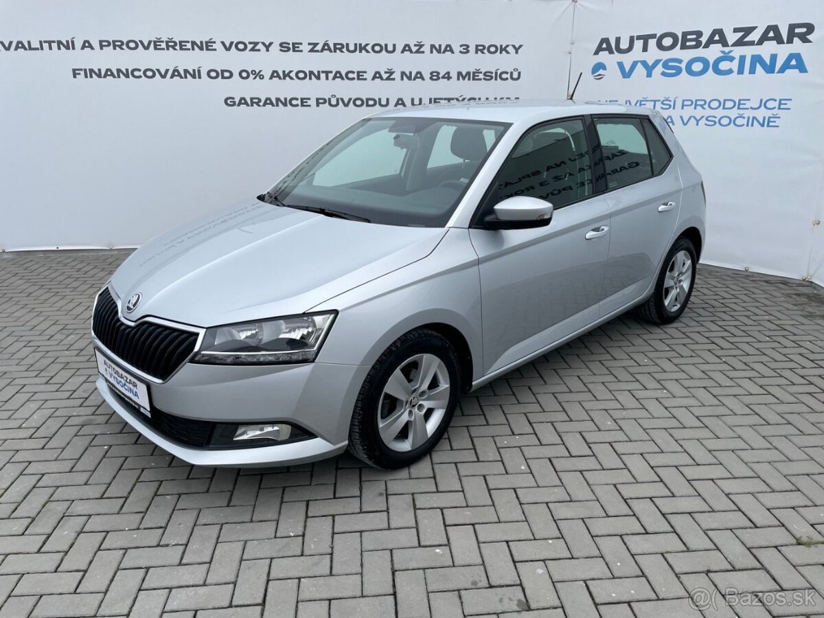 Škoda Fabia 3 1.0TSi ČR 1.maj. Ambition DPH