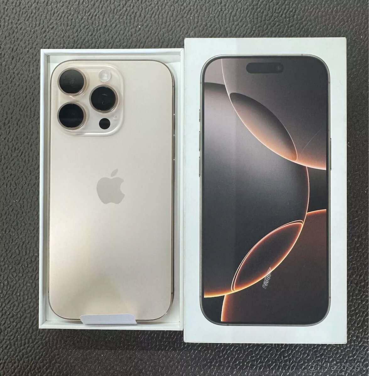 iPhone 16 Pro 256 GB púštny titán