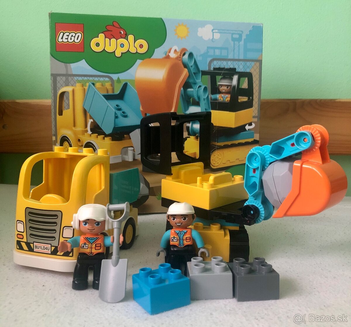 Lego Duplo bager a nákladiak