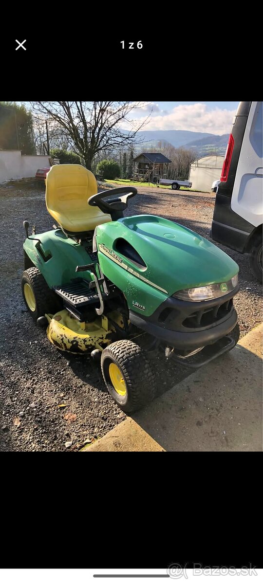 Predám traktorovú kosačku John Deere