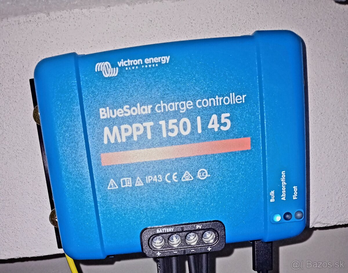 Victron MPPT 150/45 Blue Solar - charge controll