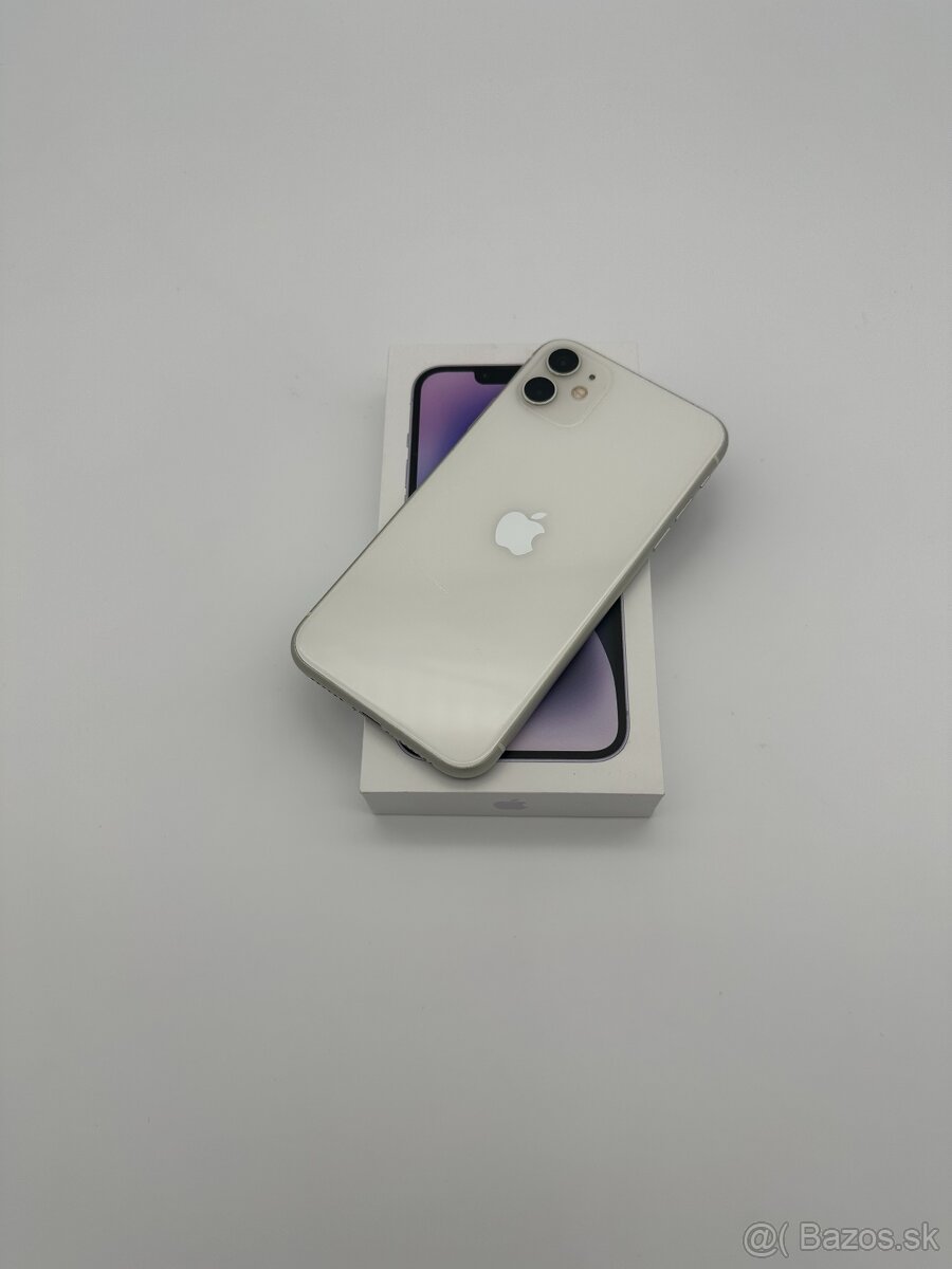 iPhone 11 128GB White (100% Batéria) + DARČEK