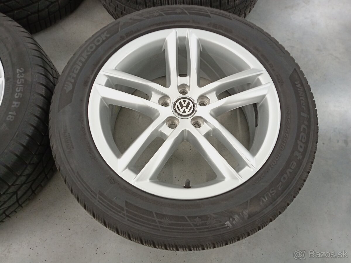 Predam zimne ALU 5x112 R18 7J ET43 ORIGINAL AUDI VOLKSWAGEN