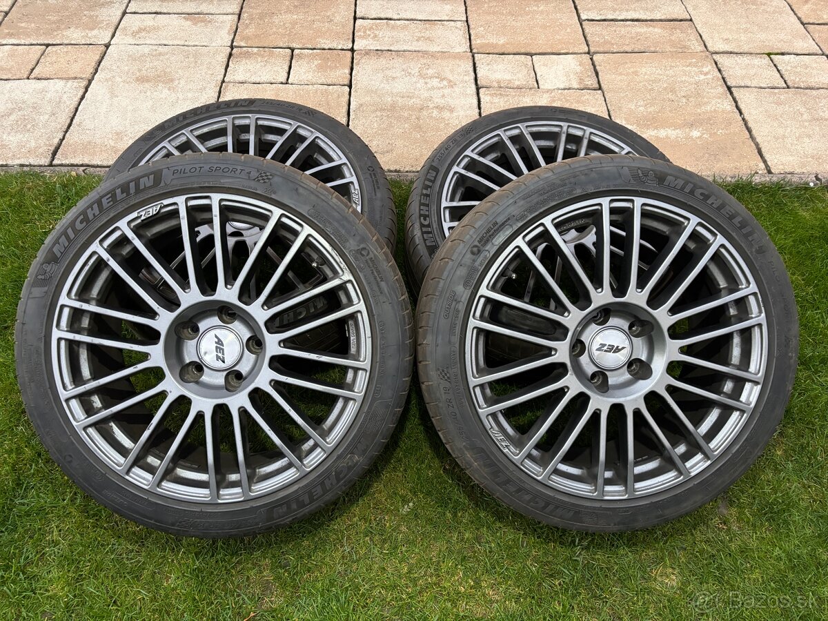 AEZ 5x120 r19, 255/40 r19 Michelin