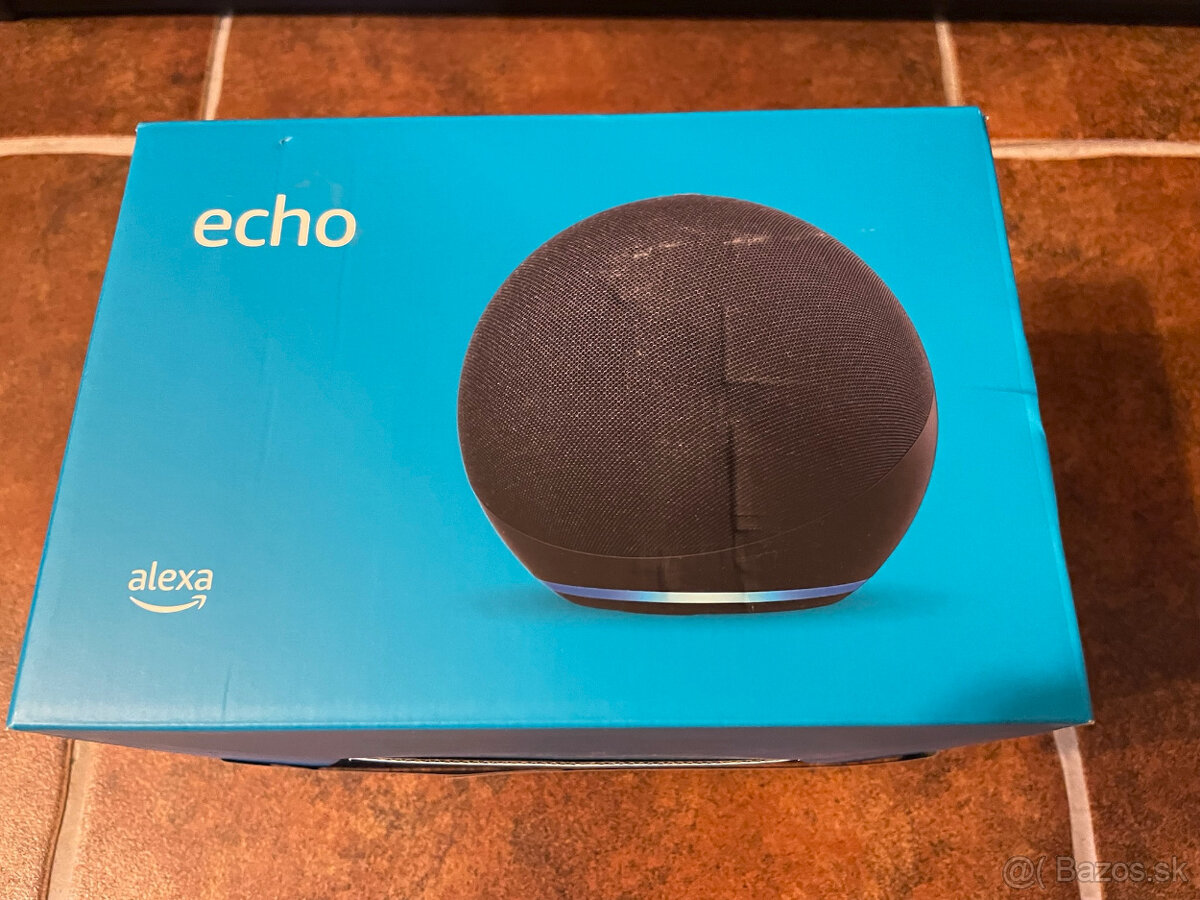 Amazon Echo 4. Generacia - černý, nový