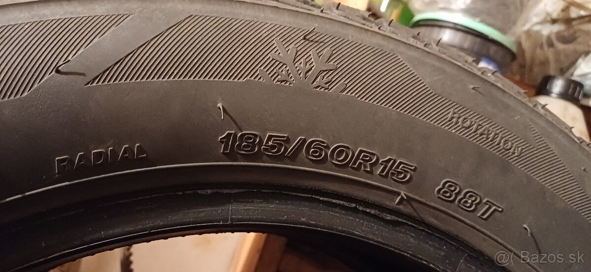 185/60 r15 zimné pneumatiky Dayton