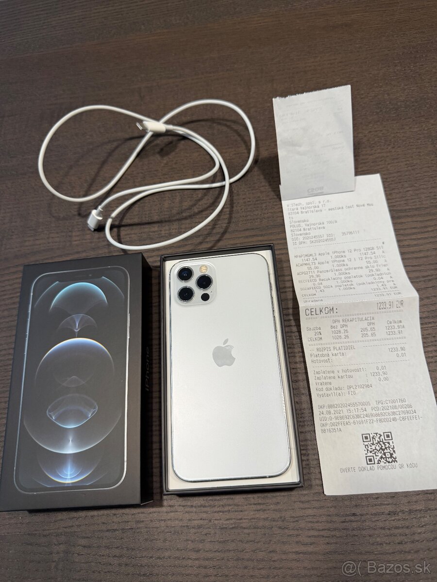 Predam Apple iphone 12 pro 128gb white.