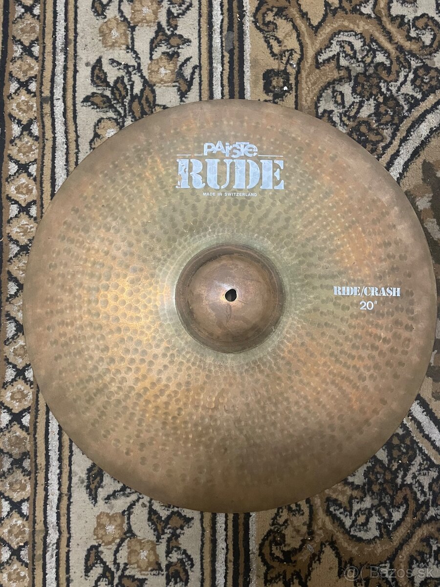 Paiste Rude Ride/Crash 20”