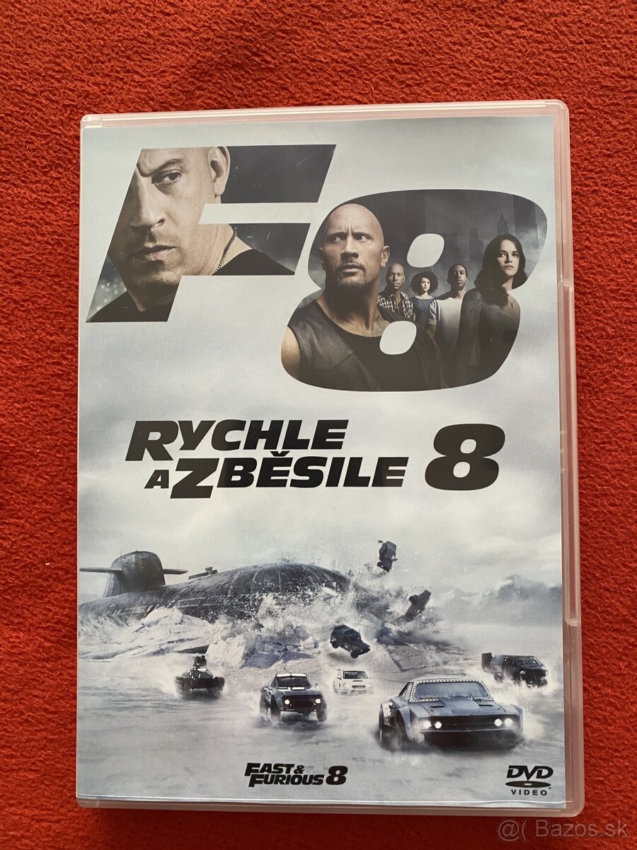 PREDÁM DVD film Fast & Furious 8