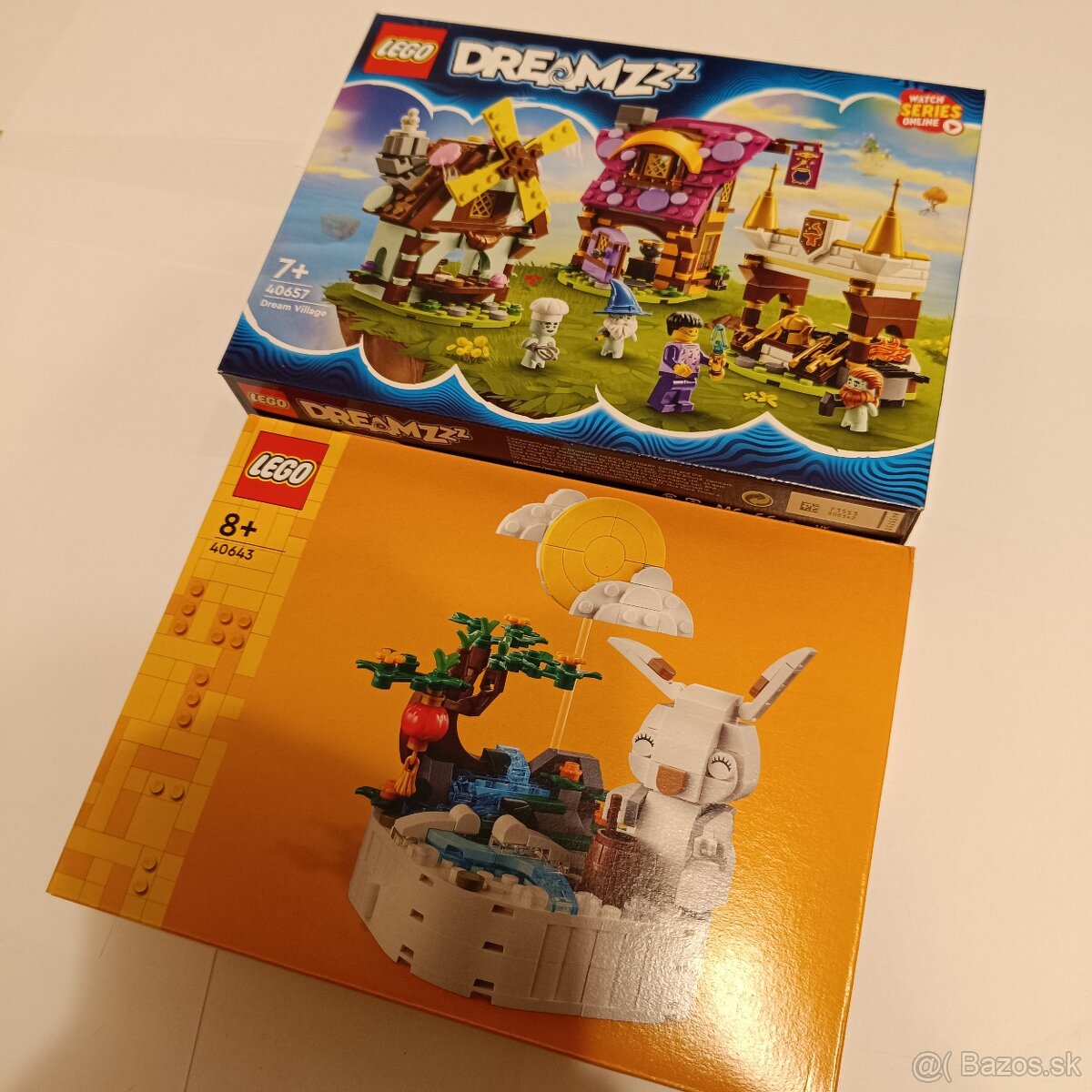 LEGO sety 40643 Zajac a 40657 Snová Dedinka