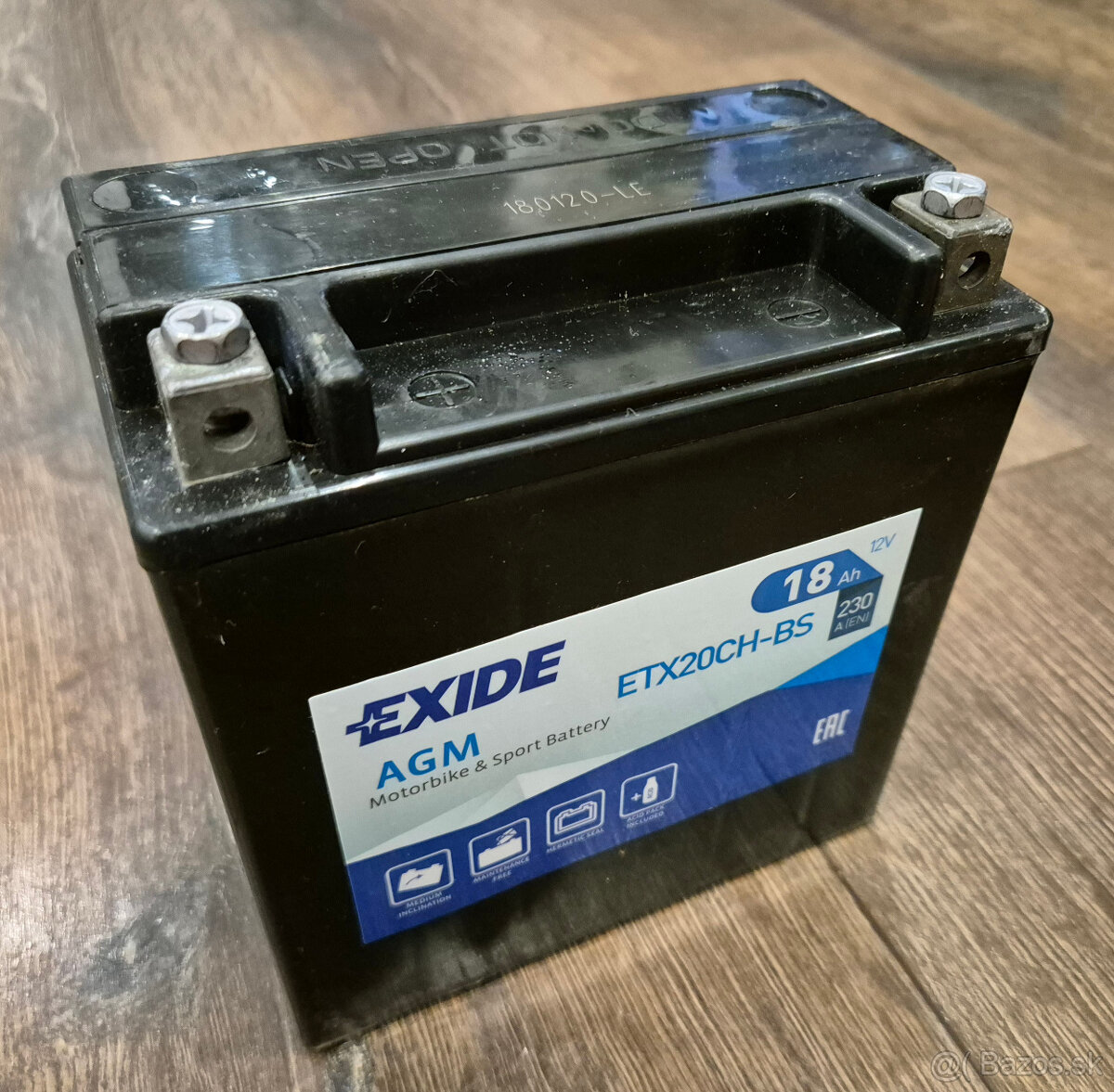 Bateria EXIDE EXT20CH-BS 12V/18Ah