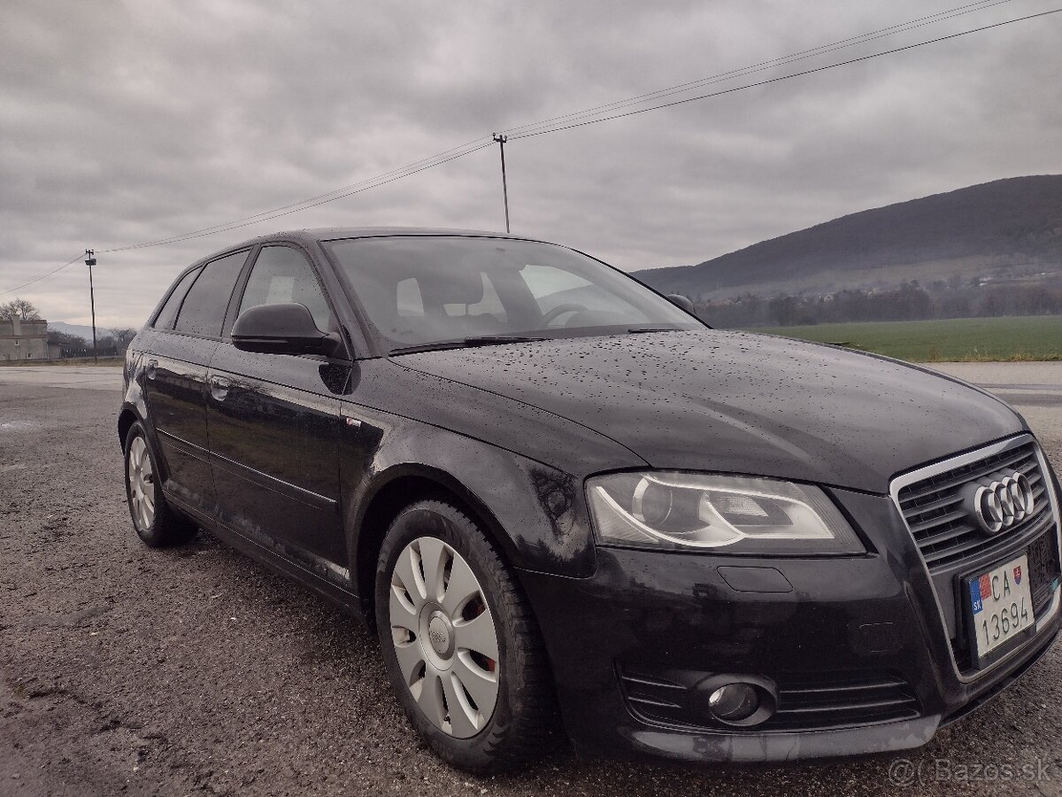 AUDI A3 SPORTBACK 2.0 TDI CR S LINE ROK VÝROBY 2009