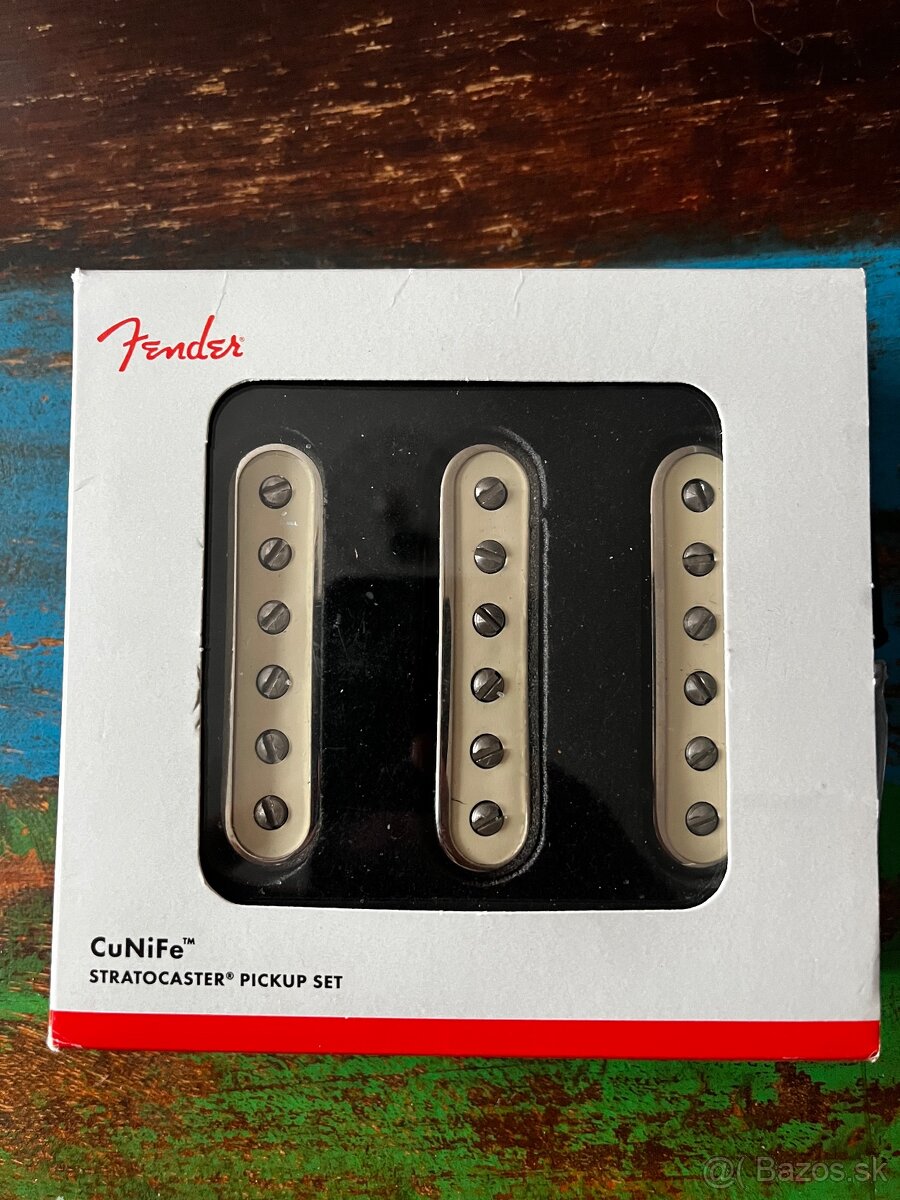 Fender CuNiFe strat Pickup set