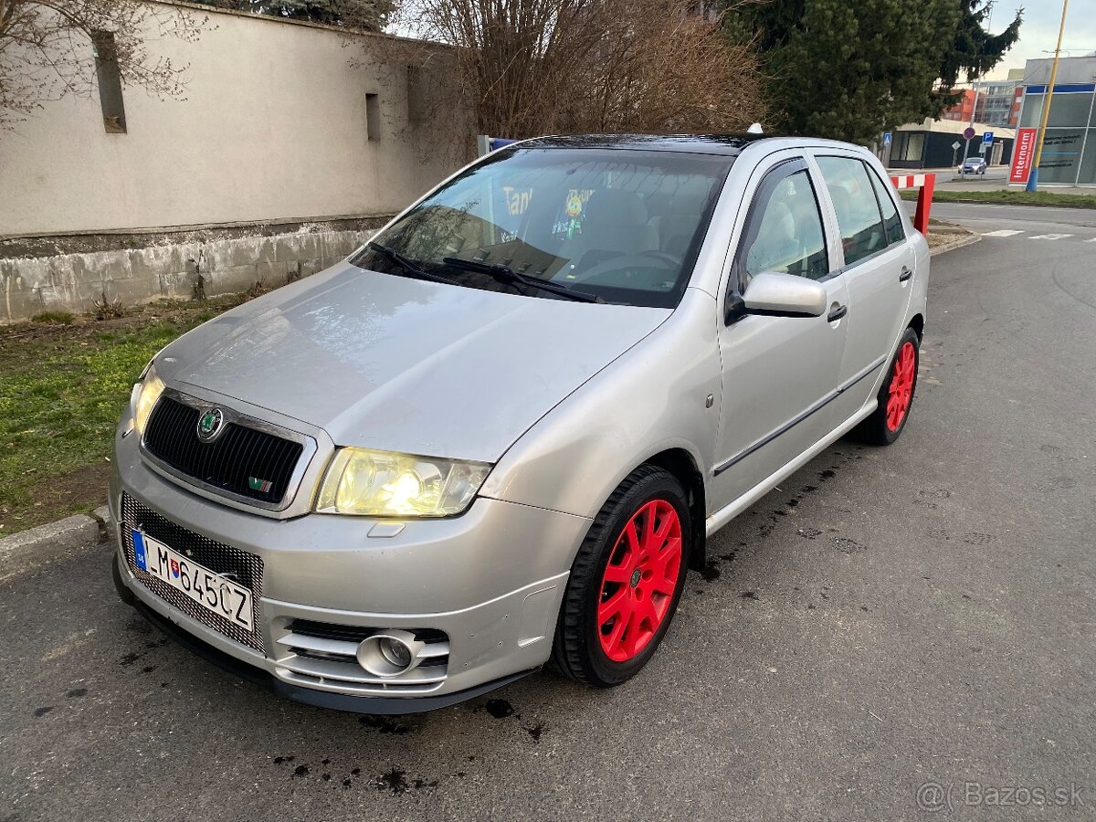 Škoda Fabia RS 1.9 96kw 6q možna výmena