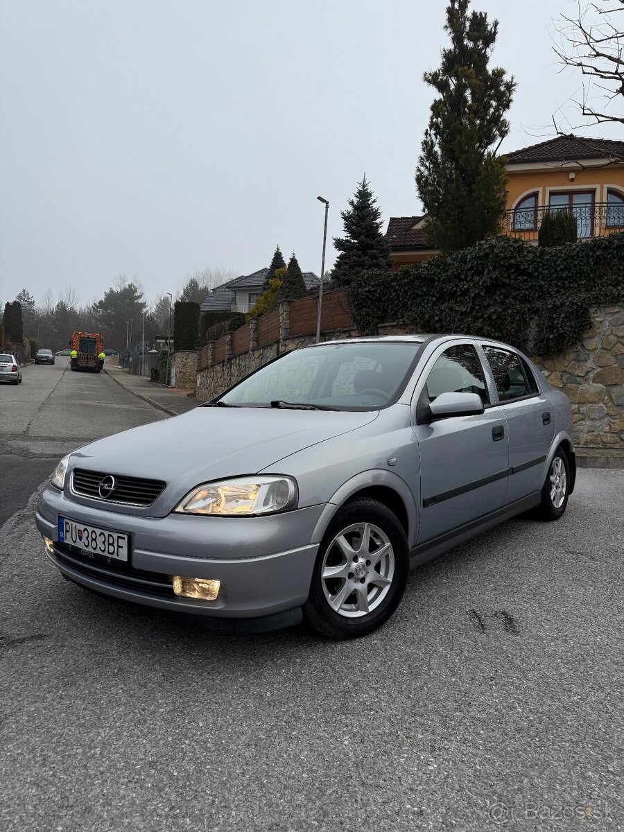 Opel Astra G 1.4i 16v 66kw/90PS KLÍMA,leto zima,2xklúč