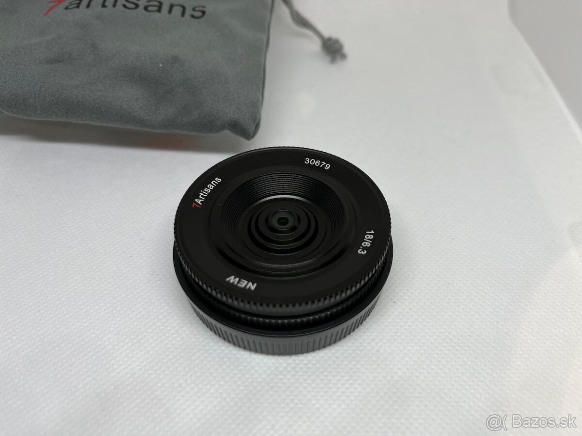 7Artisans 18mm F6.3 Mark II (pancake) pre Canon EF-M