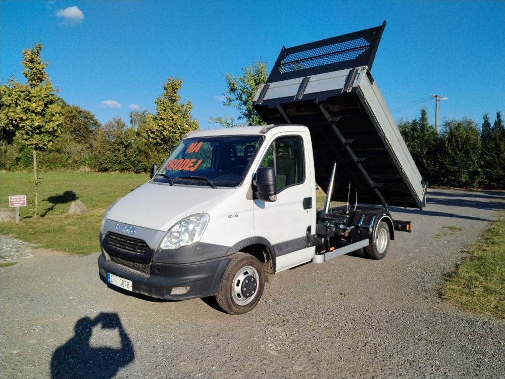 Iveco Daily 50C15, motor 3.0, nový sklápěč