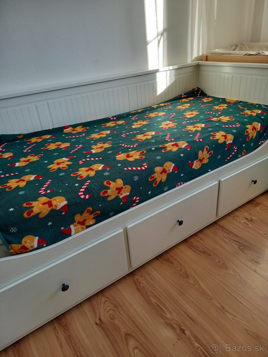 Rozkladacia postel 200cm80cm Hemnes IKEA