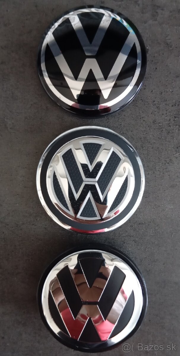 65 mm Volkswagen stredové krytky