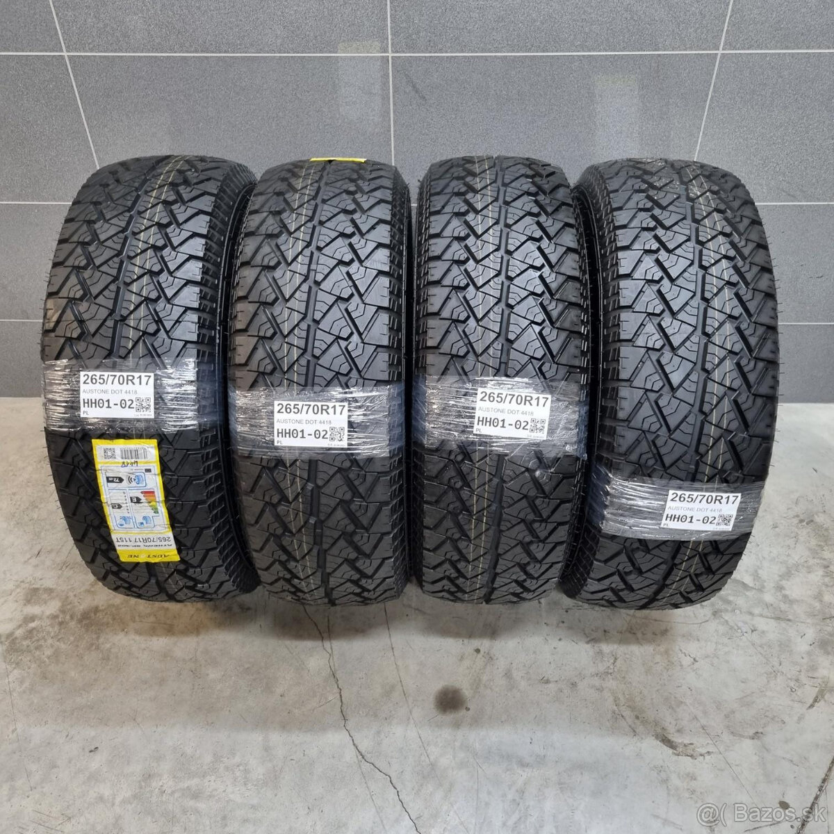 Letné pneumatiky 265/70 R17 AUSTONE DOT4418