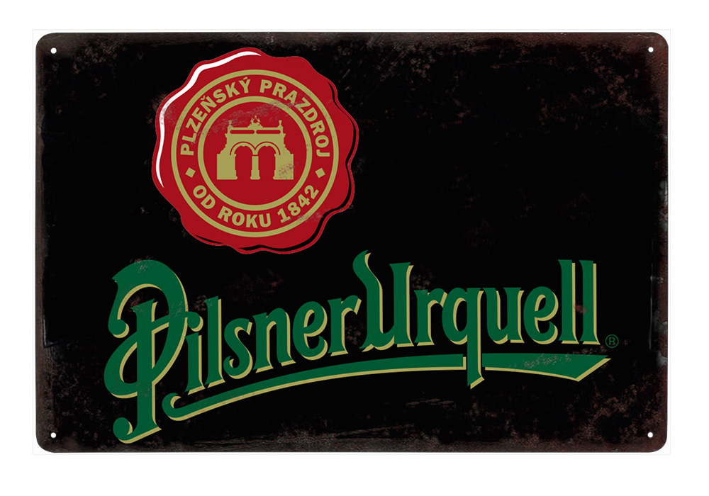 plechová cedule Pilsner Urquell č. 15