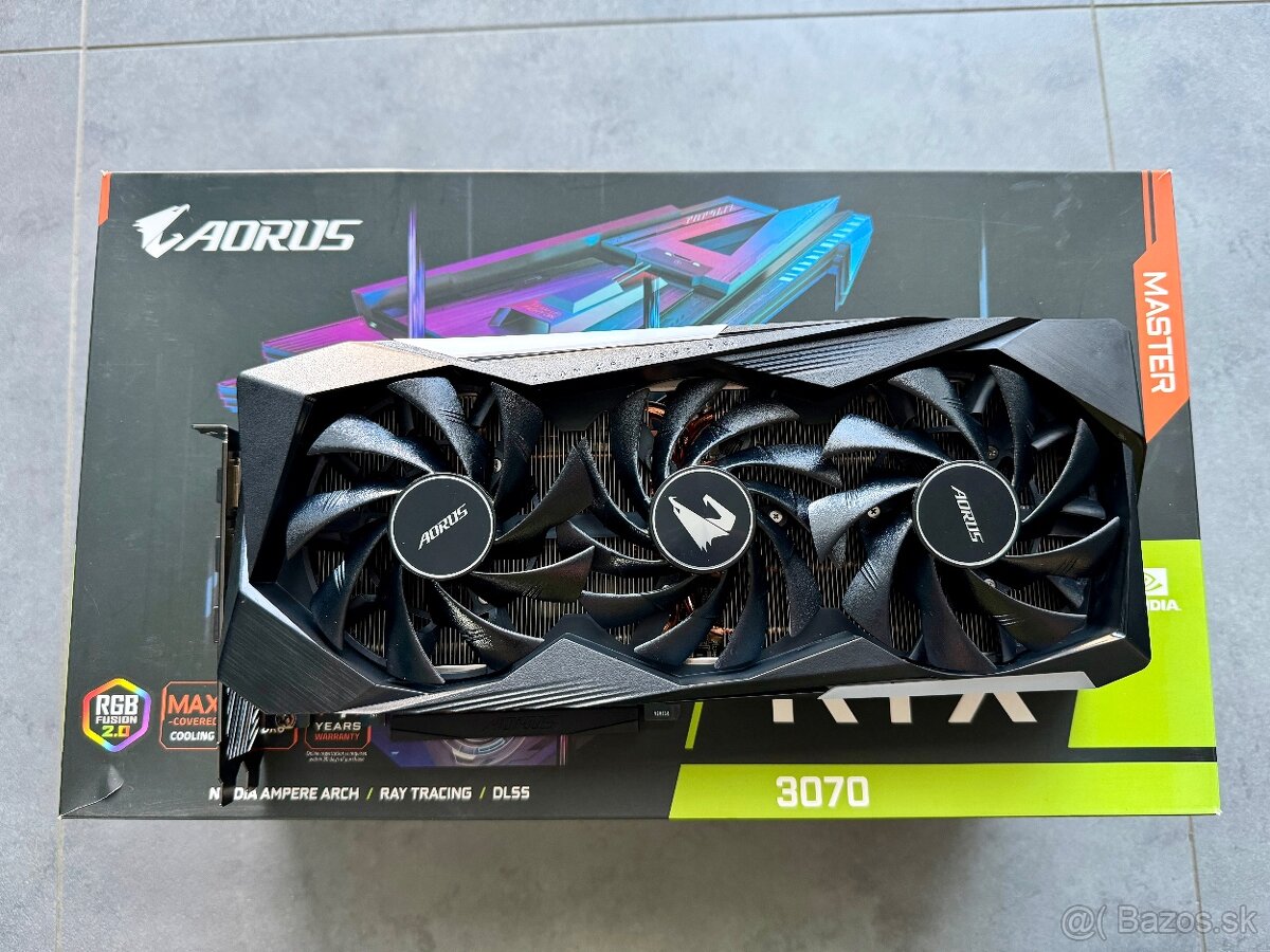 RTX 3070 Aorus Master 8GB